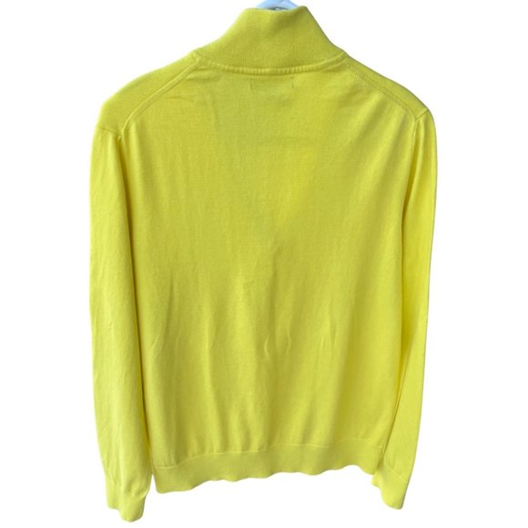 🌸 4/$30🌸 Banana Republic Pima Cotton Cashmere Half-Zip Sweater - Picture 2 of 11